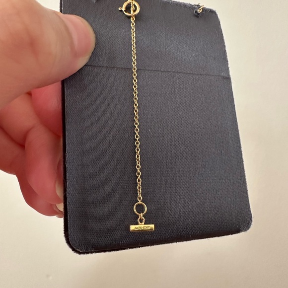 Tiffany Diamond and Mother of Pearl Circle Pendant Necklace - Picture 13 of 14